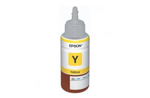 Оригинальные чернила для Epson T673 Yellow (70 мл) изображение