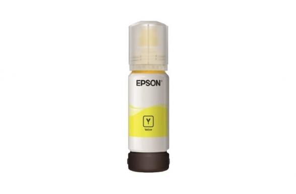 Оригинальные чернила для Epson Yellow (65 мл) (Картридж 103) изображение