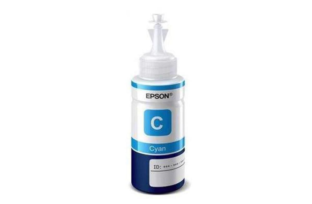 Оригинальные чернила для Epson T664 Cyan (70 мл) изображение