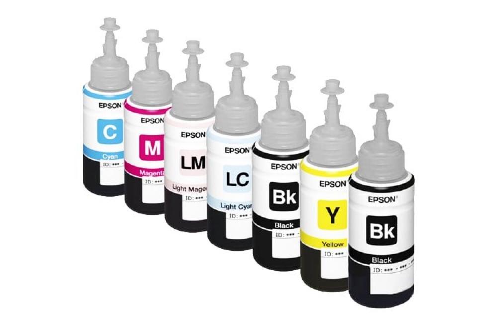 Оригинальные чернила для Epson L1800 (70 мл, 7 цветов) изображение