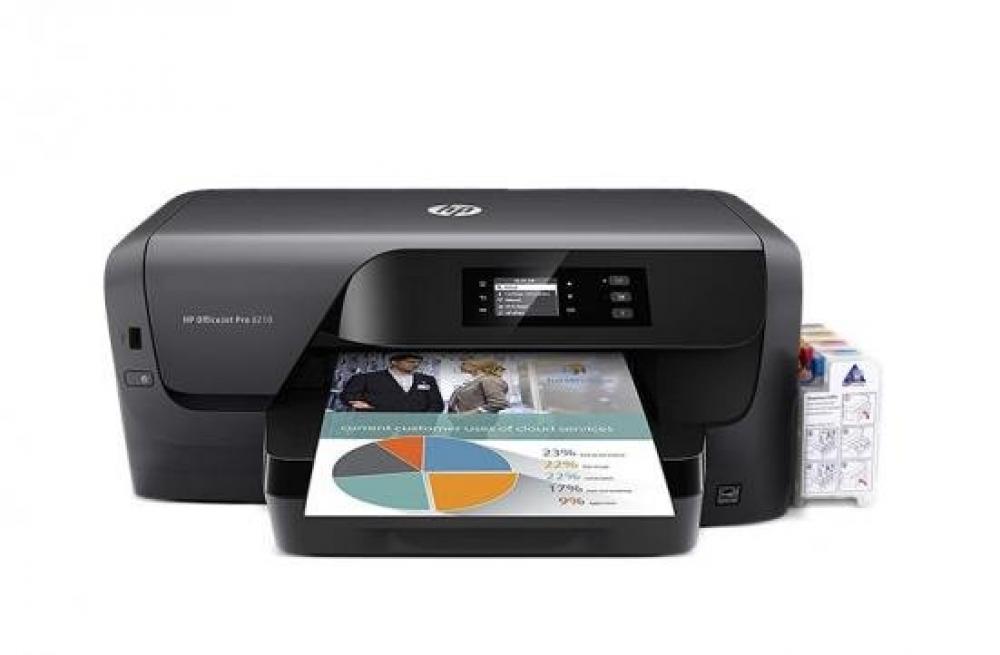 Принтер HP OfficeJet Pro 8210 с СНПЧ и чернилами (Уценка) изображение - изображение 1