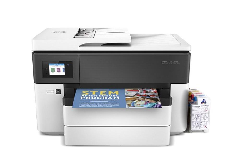 МФУ HP OfficeJet Pro 7730 с СНПЧ и чернилами (Уценка) изображение - изображение 1