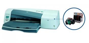 Плоттер HP DesignJet 70 с ПЗК (СНПЧ)