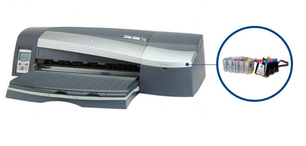 изображение Плоттер HP DesignJet 90 с ПЗК (СНПЧ) - изображение 1