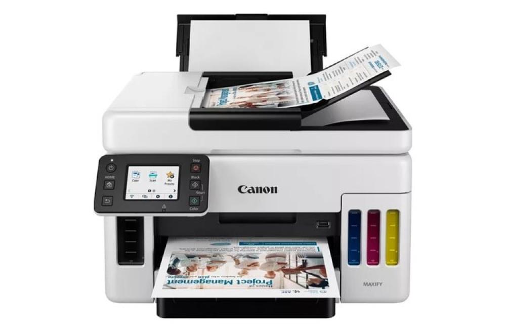 МФУ Canon MAXIFY GX6040 с оригинальной СНПЧ и чернилами изображение - изображение 1