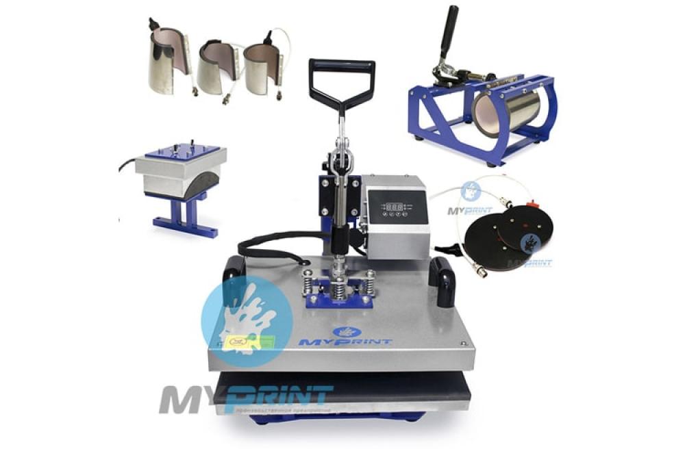 изображение Термопресс многофункциональный MyPrint HP 8 в 1 38x38 см - изображение 1