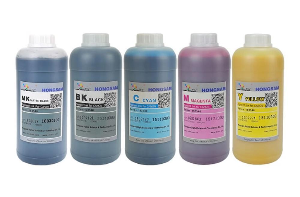 Пигментные чернила DCTec для Canon imagePROGRAF TX-4000, 1000мл (комплект) изображение