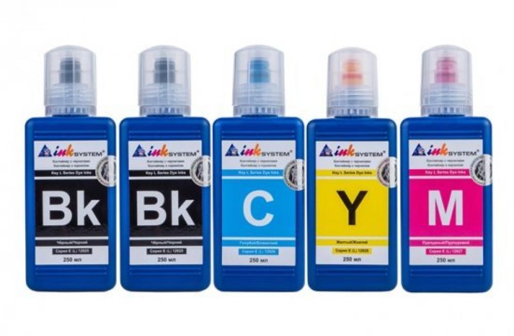 Светостойкие чернила INKSYSTEM для фотопечати на Epson L7180 (Бесконтактные) 250мл изображение