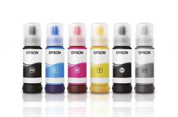 Оригинальные чернила для Epson L8180 (70 мл, 6 цветов) изображение