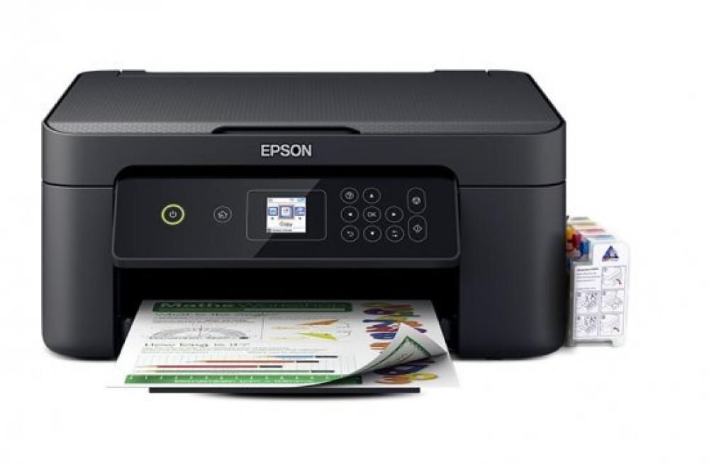 изображение МФУ Epson Expression Home XP-3150 с СНПЧ и чернилами - изображение 1