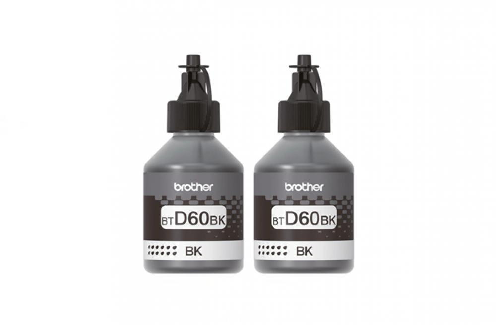 Оригинальные чернила для Brother BTD60BK Black (97.2 мл) - 2шт изображение