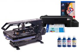 Планшетный термопресс INKSYSTEM SP AO3838 38*38 см и принтер Epson L121 с набором для сублимационной печати Планшетный термопресс INKSYSTEM SP AO3838 38*38 см и принтер Epson L121 с набором для сублимационной печати