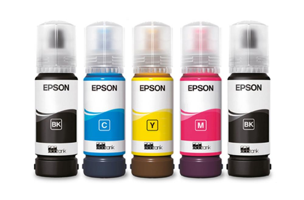 изображение Оригинальные чернила для Epson L3230 (65мл, 5 цветов)