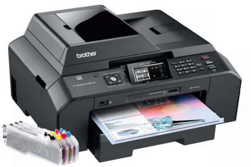 изображение МФУ Brother MFC-J5910DW с ПЗК - изображение 1