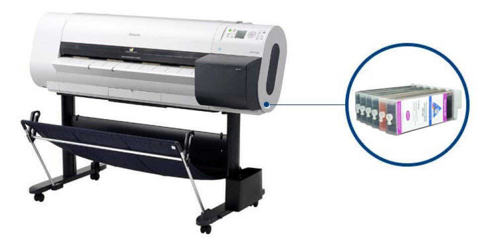 изображение Плоттер Canon imagePROGRAF iPF710 с ПЗК (СНПЧ) - изображение 1