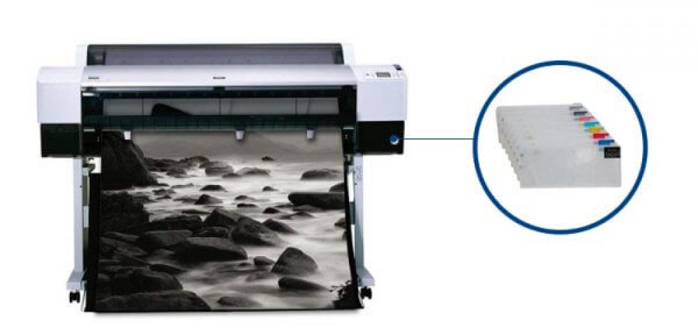 изображение Плоттер Epson Stylus Pro 9880 с ПЗК (СНПЧ) - изображение 1