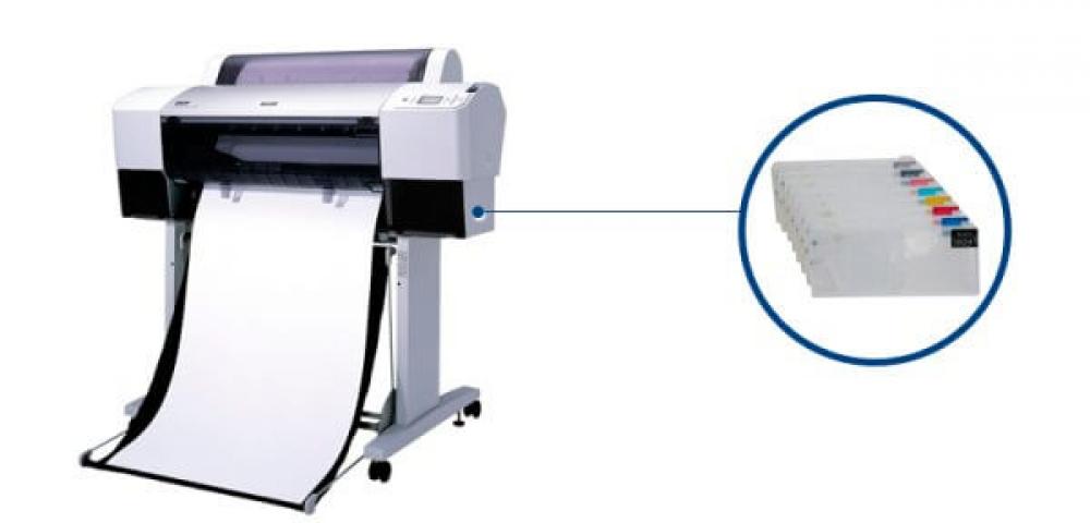 изображение Плоттер Epson Stylus Pro 7880 с ПЗК (СНПЧ) - изображение 1