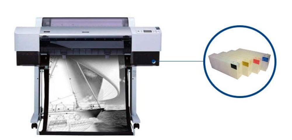 изображение Плоттер Epson Stylus Pro 7450 с ПЗК (СНПЧ) - изображение 1