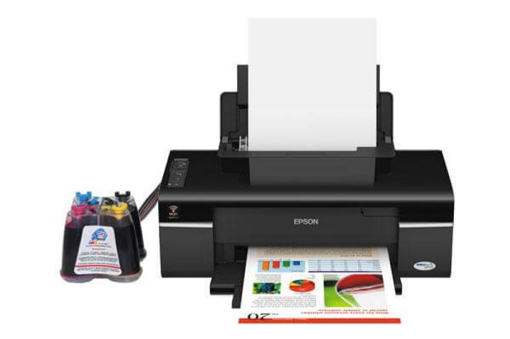 изображение Принтер Epson Stylus Office T40W с СНПЧ - изображение 1