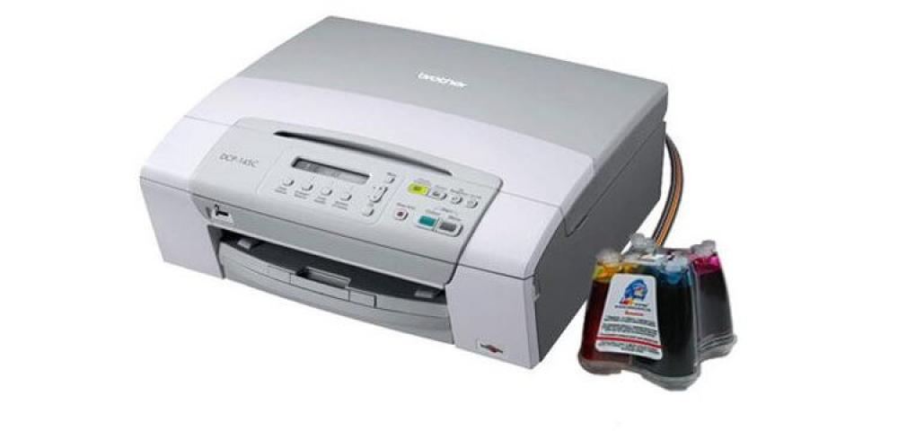 изображение МФУ Brother DCP-145C с СНПЧ - изображение 1