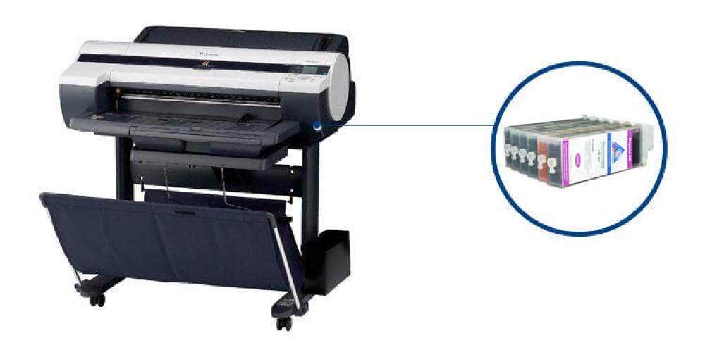 изображение Плоттер Canon imagePROGRAF IPF510 с ПЗК (СНПЧ) - изображение 1