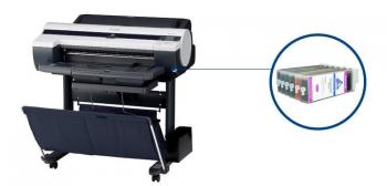 Плоттер Canon imagePROGRAF IPF510 с ПЗК (СНПЧ)