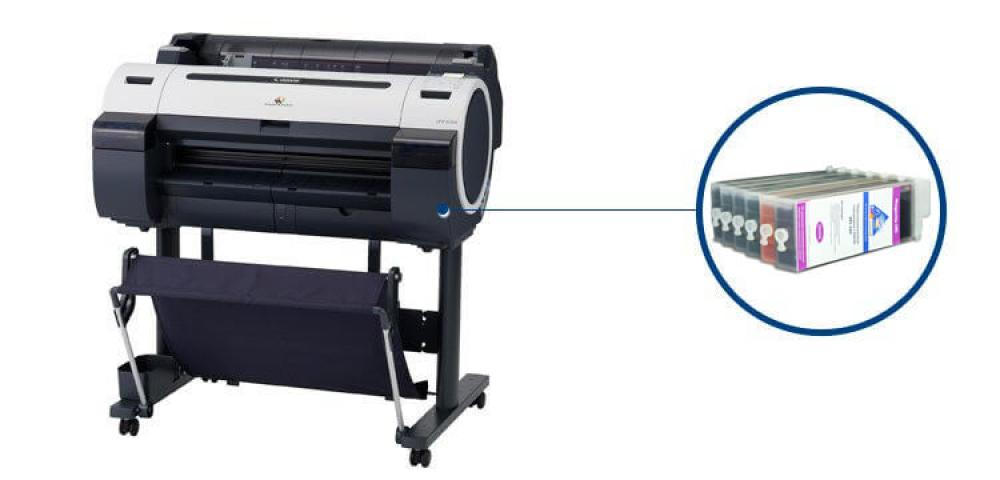 изображение Плоттер Canon imagePROGRAF IPF650 с ПЗК (СНПЧ) - изображение 1