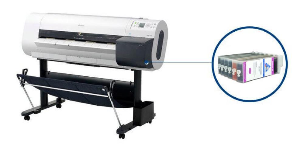 изображение Плоттер Canon imagePROGRAF IPF700 с ПЗК (СНПЧ) - изображение 1