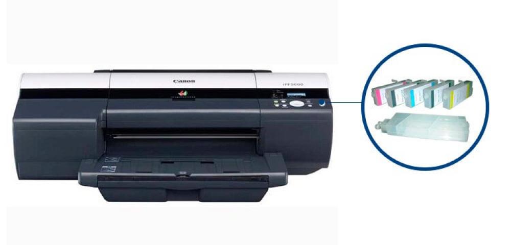 изображение Плоттер Canon imagePROGRAF IPF5000 с ПЗК (СНПЧ) - изображение 1