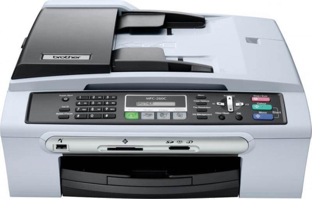 изображение МФУ Brother MFC-260C с перезаправляемыми картриджами - изображение 1