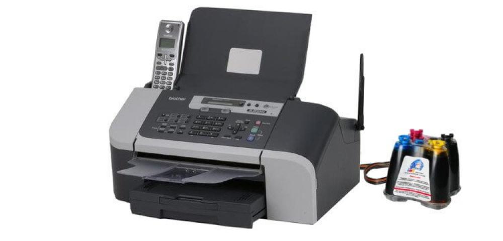 изображение МФУ Brother INTELLIFAX-1960C с СНПЧ - изображение 1