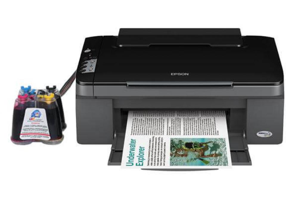 изображение МФУ Epson Stylus TX106 с СНПЧ - изображение 1