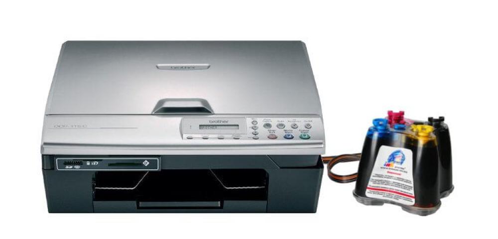 изображение МФУ Brother DCP 117C с СНПЧ - изображение 1