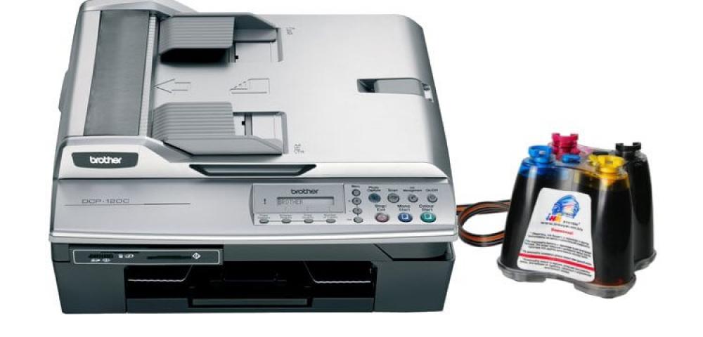 изображение МФУ Brother DCP 120C с СНПЧ - изображение 1