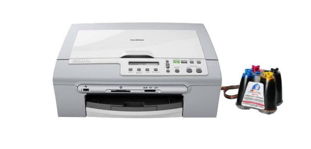 изображение МФУ Brother DCP 153C с СНПЧ - изображение 1