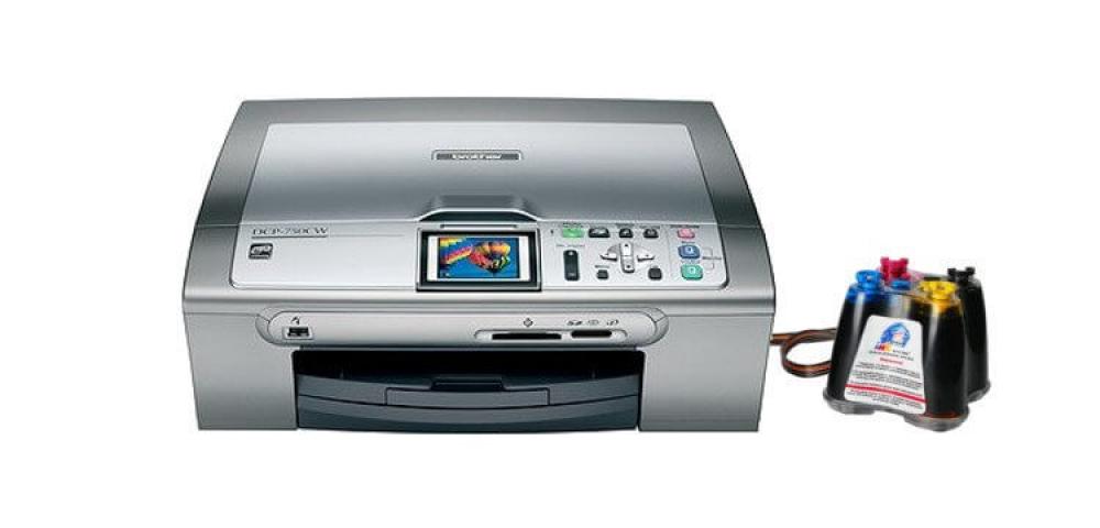 изображение МФУ Brother DCP 750CN с СНПЧ - изображение 1