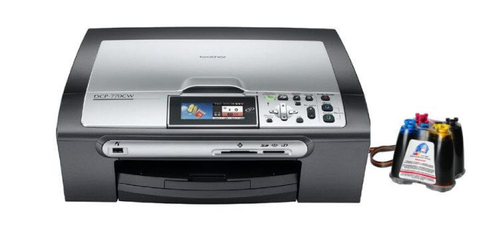 изображение МФУ Brother DCP 770CW с СНПЧ - изображение 1