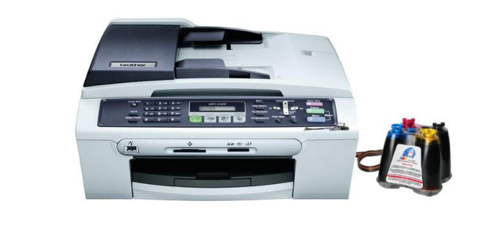 изображение МФУ Brother MFC 240C с СНПЧ - изображение 1