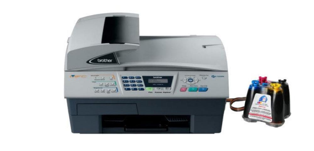 изображение МФУ Brother MFC 5440CN с СНПЧ - изображение 1