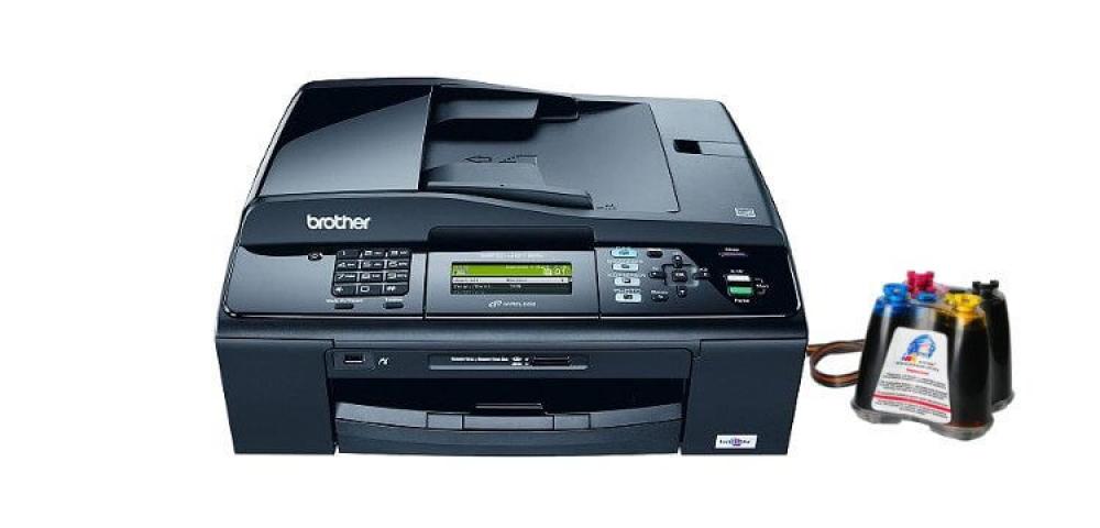 изображение МФУ Brother MFC 615C с СНПЧ - изображение 1