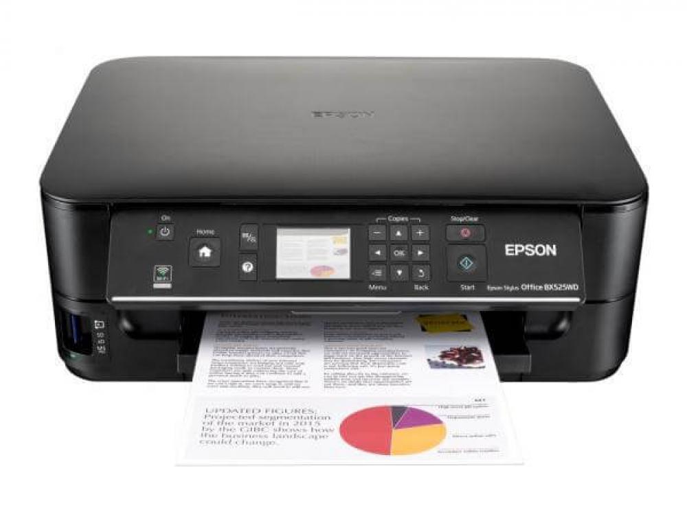 изображение МФУ Epson Stylus Office BX525WD с СНПЧ - изображение 1