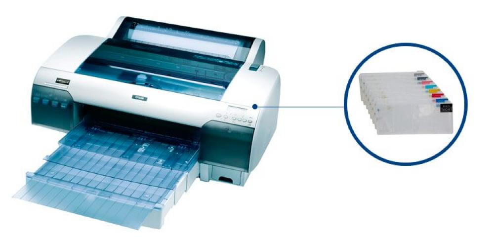 изображение Плоттер Epson Stylus Pro 4400 с ПЗК (СНПЧ) - изображение 1