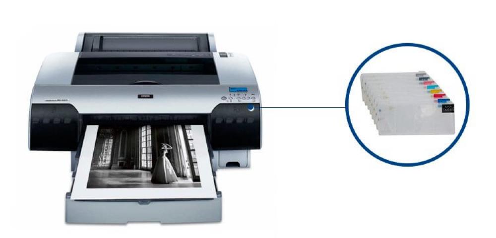 изображение Плоттер Epson Stylus Pro 4800 с ПЗК (СНПЧ) - изображение 1