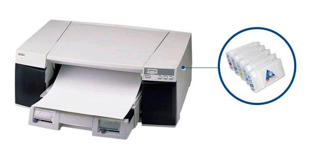 изображение Плоттер Epson Stylus Pro 5000 с ПЗК (СНПЧ) - изображение 1