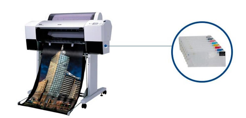 изображение Плоттер Epson Stylus Pro 7800 с ПЗК (СНПЧ) - изображение 1