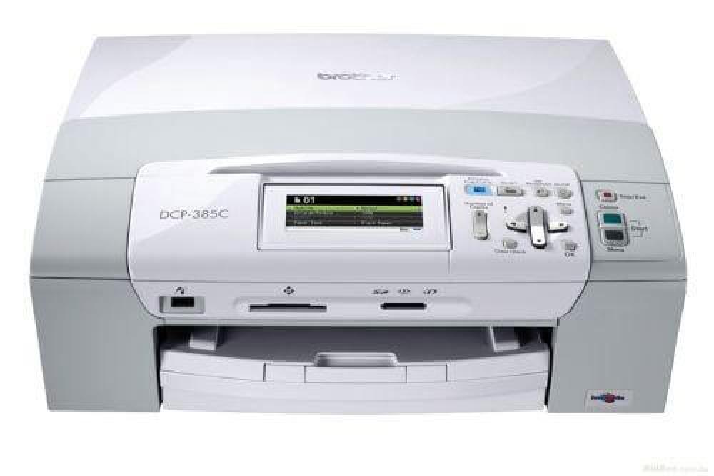 изображение МФУ Brother DCP 385C с перезаправляемыми картриджами