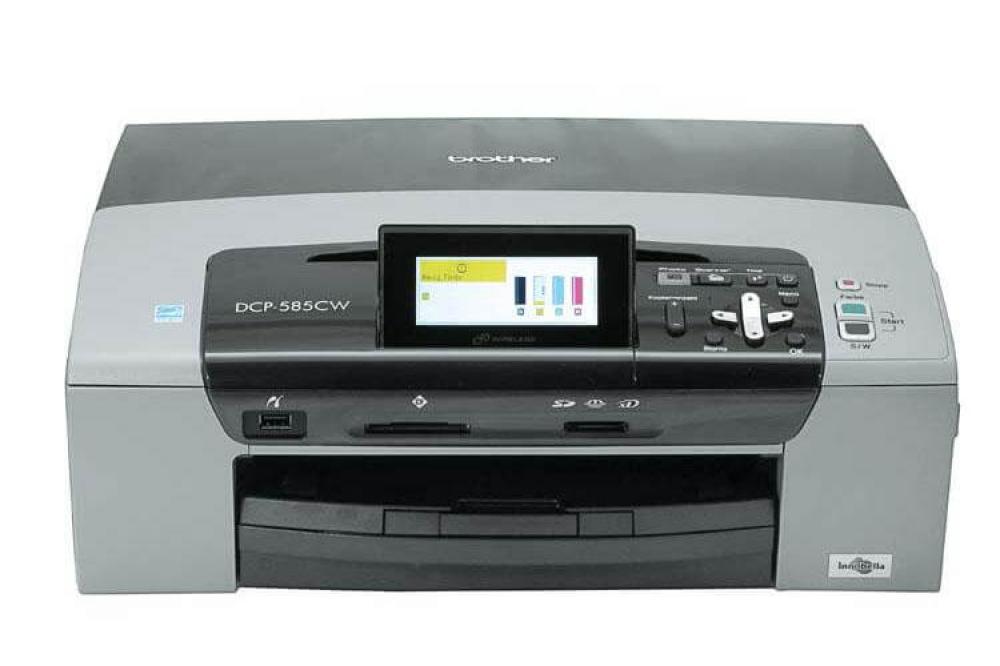 изображение МФУ Brother DCP 585CW с перезаправляемыми картриджами