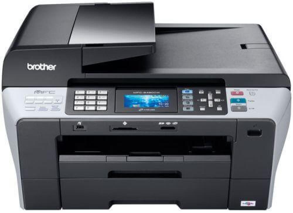 изображение МФУ Brother DCP 6690CW с перезаправляемыми картриджами