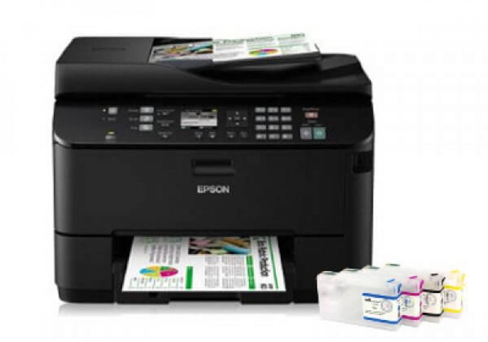 изображение МФУ Epson WorkForce Pro WP-4535DWF с ПЗК - изображение 1