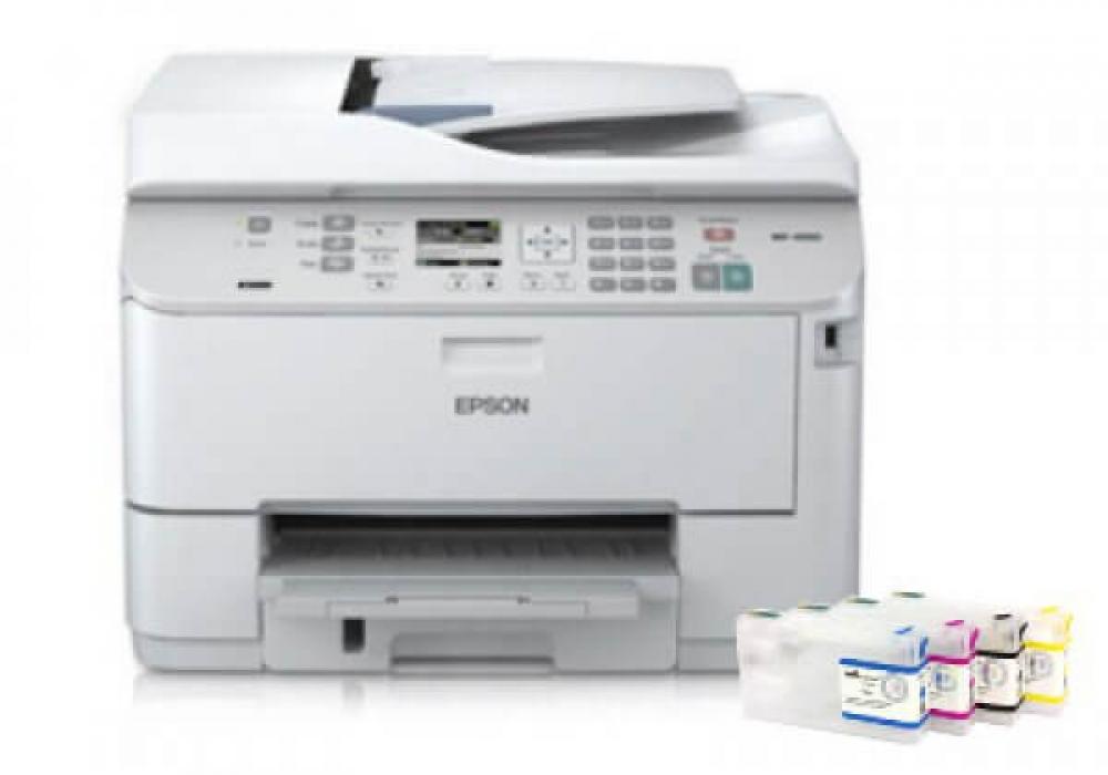 изображение МФУ Epson WorkForce Pro WP-4590 с ПЗК - изображение 1